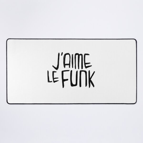 Item preview, Funk Music Love, Funk Typography, J'aime le Funk designed and sold by badlydrawnbabe.