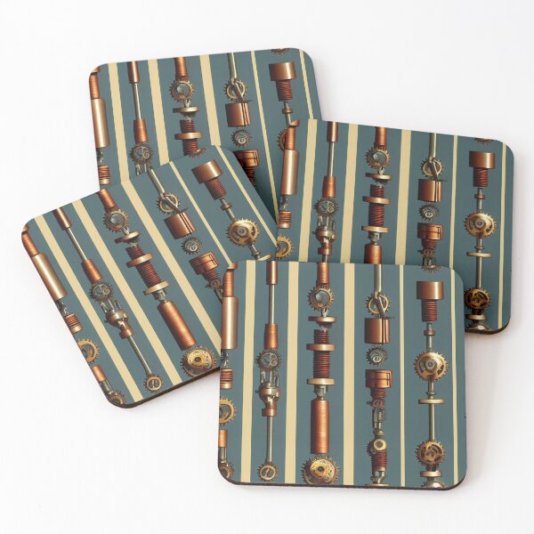 Item preview, Steampunk contraptions with gears and bolts designed and sold by fairway3games.