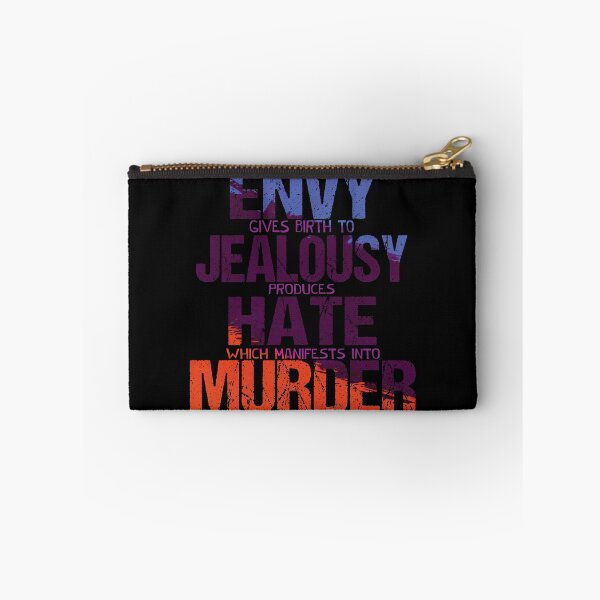 Item preview, Envy. Jealousy. Hate. Murder (Color Version), Hebrew Israelite, Hebrew, Israelite Merch & Clothing designed and sold by Yachad.