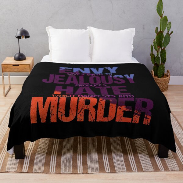 Item preview, Envy. Jealousy. Hate. Murder (Color Version), Hebrew Israelite, Hebrew, Israelite Merch & Clothing designed and sold by Yachad.