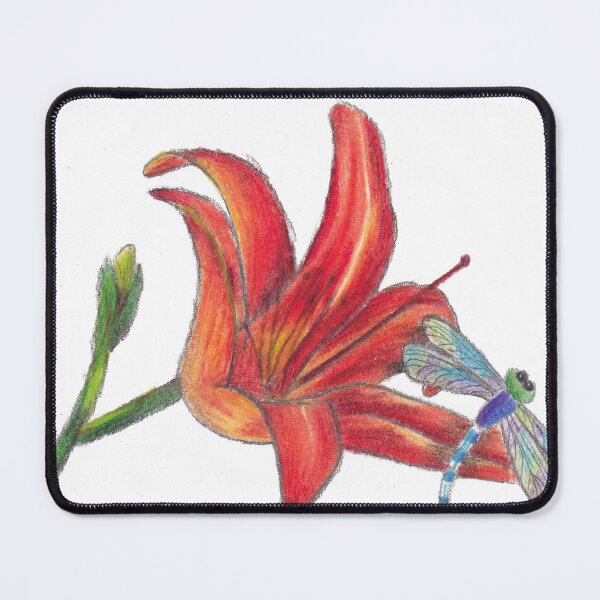 Item preview, D is for Dragonfly and Daylily designed and sold by Kerrin Mooney Bowen.