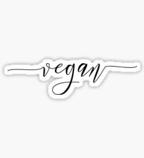 vegan vegeterian Sticker