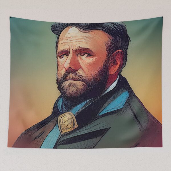 Aperçu de l'œuvre Ulysses S. Grant | Comics Style créée et vendue par ComicsFactory.