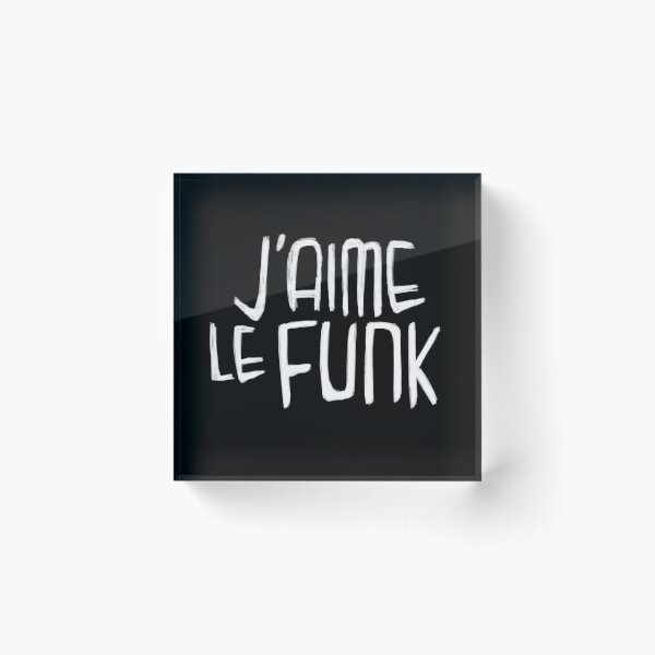 Item preview, Funk Music Typography, I love Funk, J'aime le Funk designed and sold by badlydrawnbabe.