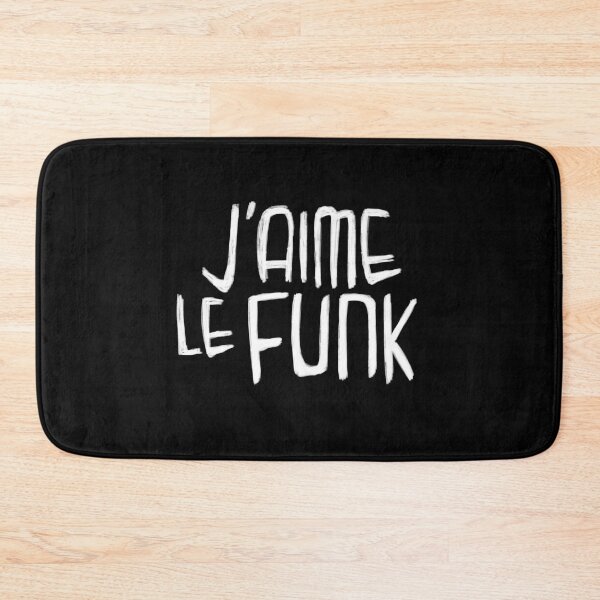 Item preview, Funk Music Typography, I love Funk, J'aime le Funk designed and sold by badlydrawnbabe.