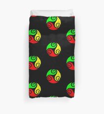 Reggae Flag Chilling Vibes - Cool Reggae Flag Colors Gifts Duvet Cover