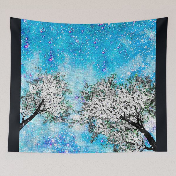 Item preview, GALAXY TREES SPARKLE SPARKLE designed and sold by Overthetopsm.