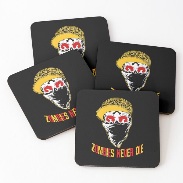 Item preview, ZOMBIES NEVER  DIE WITH CAP HALLOWEEN. designed and sold by stopamoment.