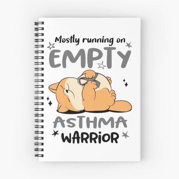Item preview, Mostly running on Empty Asthma Warrior designed and sold by ElizabethS809.