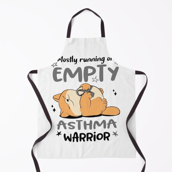 Item preview, Mostly running on Empty Asthma Warrior designed and sold by ElizabethS809.