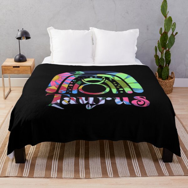 Item preview, Retro Taurus Flower designed and sold by MyStarSign.
