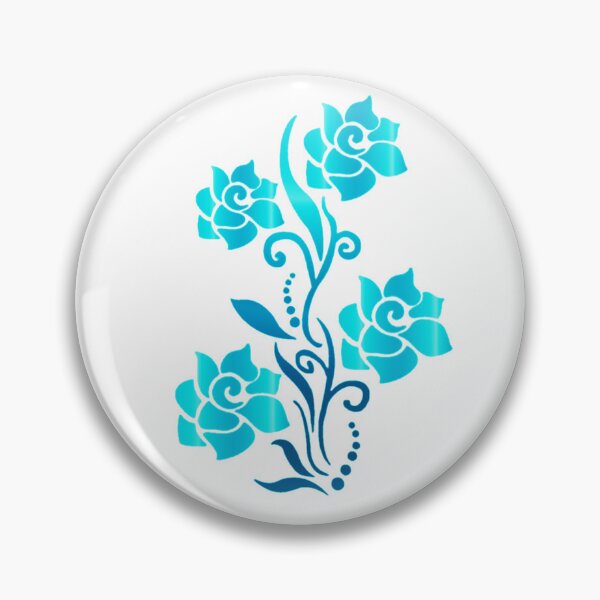 Item preview, Unusual Turquoise Flower designed and sold by Dven-Clothes.
