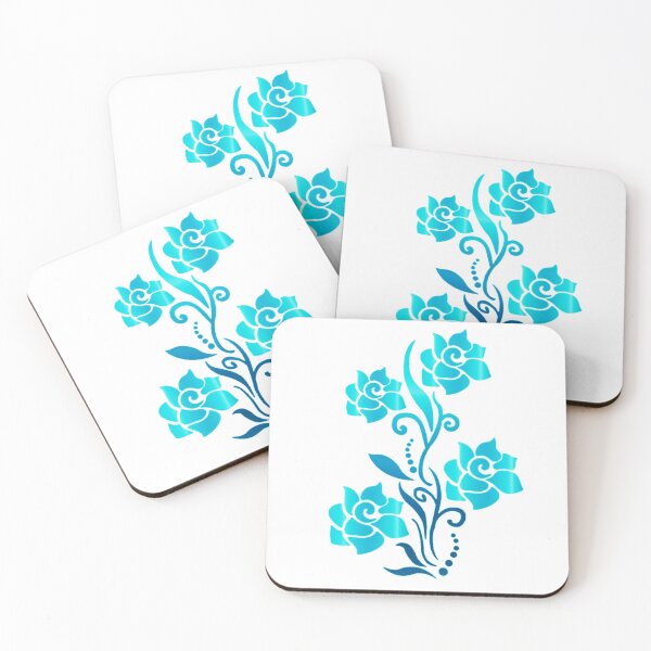 Item preview, Unusual Turquoise Flower designed and sold by Dven-Clothes.