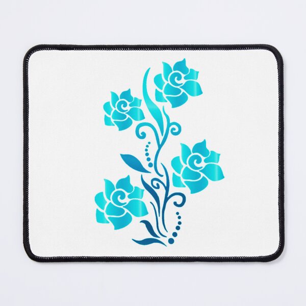 Item preview, Unusual Turquoise Flower designed and sold by Dven-Clothes.