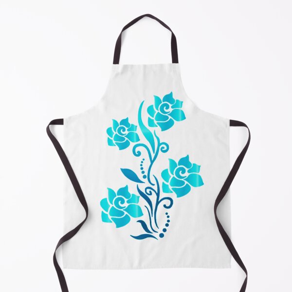 Item preview, Unusual Turquoise Flower designed and sold by Dven-Clothes.