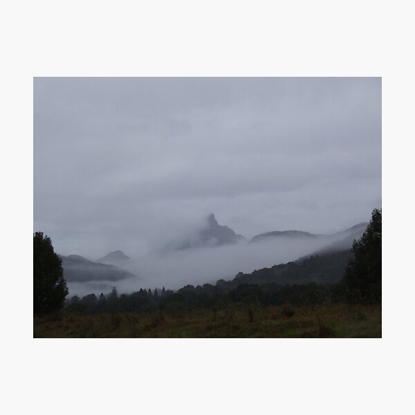 Item preview, Mist Shrouded Mt Warning designed and sold by Magicath.