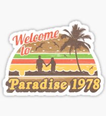 Cheesburger In Paradise 1978 Sticker
