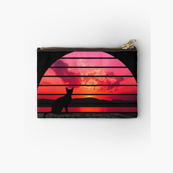 Item preview, cat watching sunset designed and sold by Batiz.