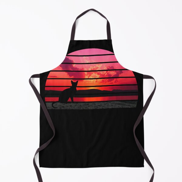 Item preview, cat watching sunset designed and sold by Batiz.
