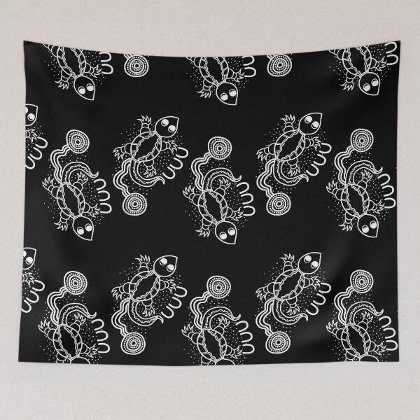 Item preview, Authentic Aboriginal Art - The place of the Lizard designed and sold by HogarthArts.