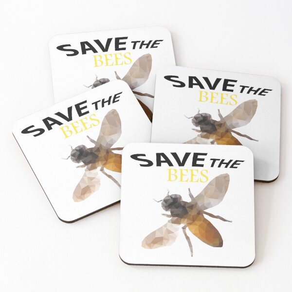 Item preview, Save the bees shits, save the bees phone cases, save the bees hats, save the bees shower curtain, save the bees backpack  designed and sold by Poussyarts.