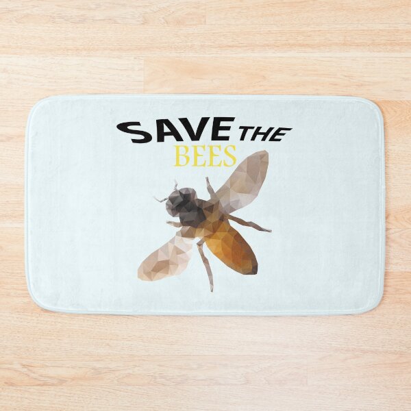 Item preview, Save the bees shits, save the bees phone cases, save the bees hats, save the bees shower curtain, save the bees backpack  designed and sold by Poussyarts.