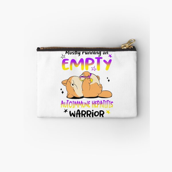 Item preview, Mostly running on Empty Autoimmune Hepatitis Warrior designed and sold by ElizabethS809.