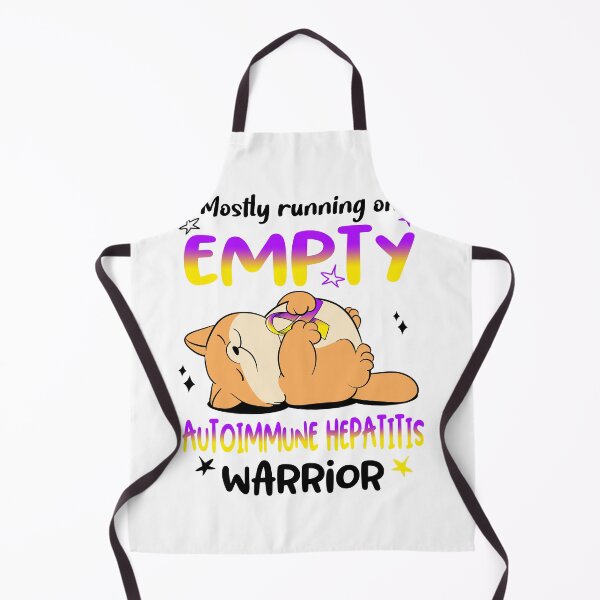 Item preview, Mostly running on Empty Autoimmune Hepatitis Warrior designed and sold by ElizabethS809.