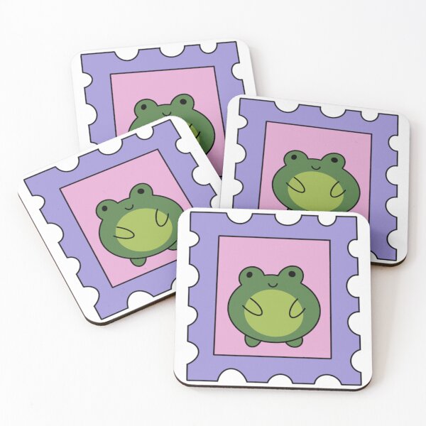Item preview, Cute froggy stamp designed and sold by Anniehallart.