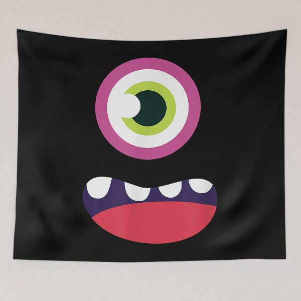 Item preview, Cute Monster Face  designed and sold by ushatrotnl.