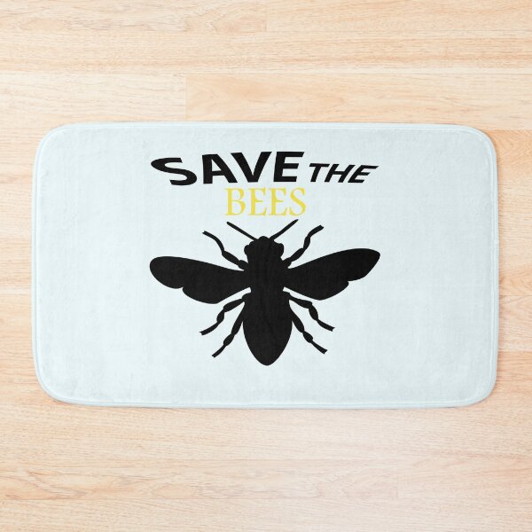 Item preview, Save the bees shits, save the bees phone cases, save the bees hats, save the bees shower curtain, save the bees backpack  designed and sold by Poussyarts.