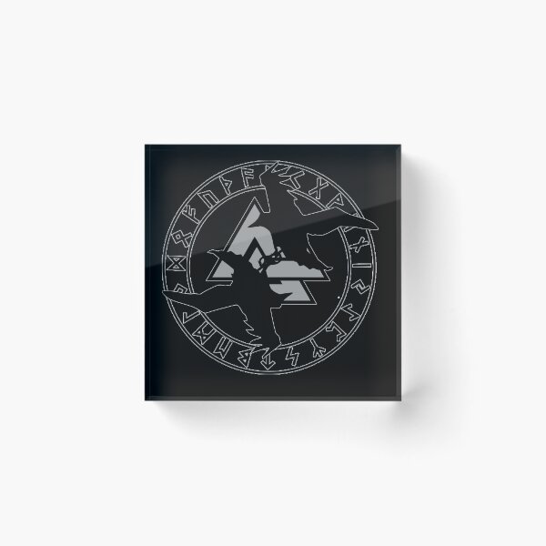 Item preview, Odin And His Ravens designed and sold by Potty Pagan.