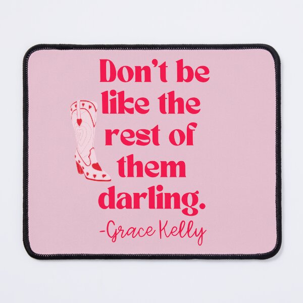 Item preview, Cowgirl Grace Kelly Quote  designed and sold by HeavenlyStudio.