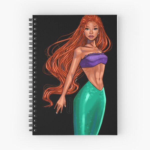 Item preview, Arial mermaid drawing illustration Hailey designed and sold by PATRICIADA.