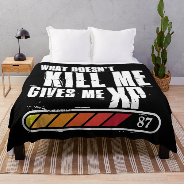Item preview, what doesn't kill me gives me xp w designed and sold by Mekkey.