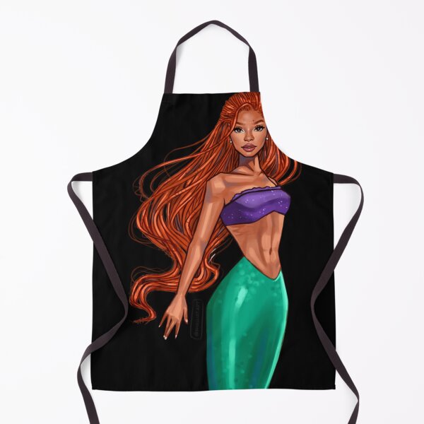 Item preview, Arial mermaid drawing illustration Hailey designed and sold by PATRICIADA.
