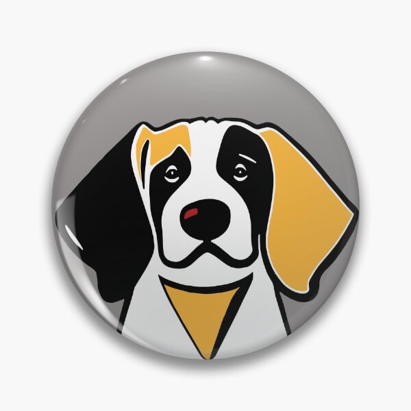 Item preview, Dog Portrait in Grey Background. designed and sold by Belartee.