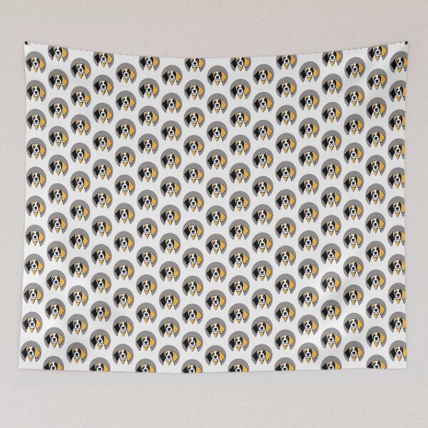 Item preview, Dog Portrait in Grey Background. designed and sold by Belartee.