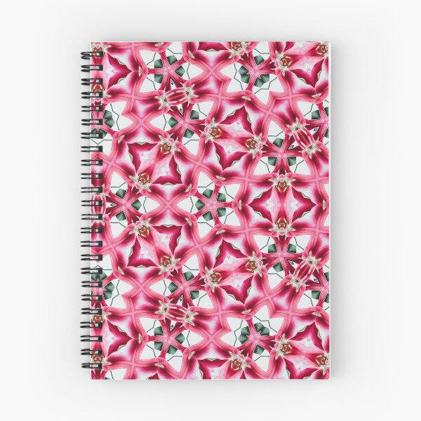 Item preview, Starry Endless Magical Shapes Red and Pink Abstract Art Pattern designed and sold by ArticLotusShop.