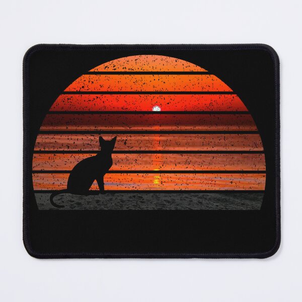 Item preview, cat watching sunset designed and sold by Batiz.