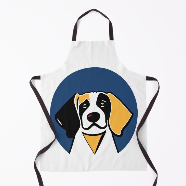 Item preview, Dog Portrait in Dark Blue Background. designed and sold by Belartee.