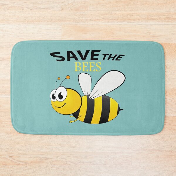 Item preview, Save the bees shits, save the bees phone cases, save the bees hats, save the bees shower curtain, save the bees backpack  designed and sold by Poussyarts.