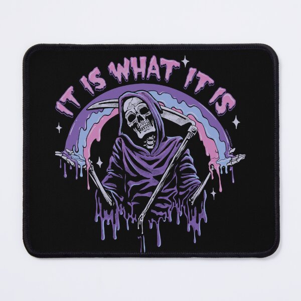 Item preview, Death ~ It Is What It Is ~ Pastel Goth Grim Reaper Drip designed and sold by ctkrstudio.