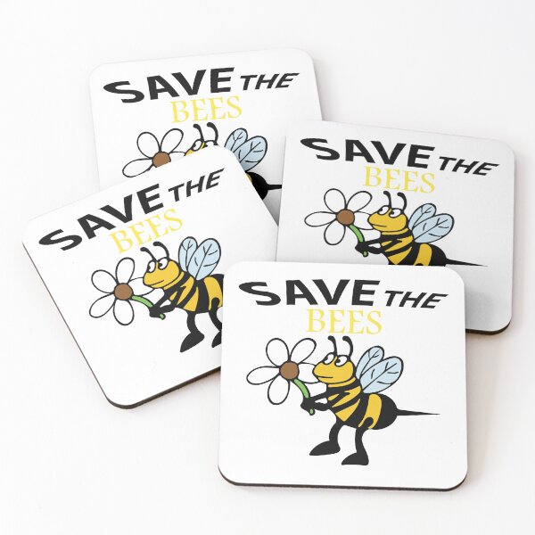 Item preview, Save the bees shits, save the bees phone cases, save the bees hats, save the bees shower curtain, save the bees backpack  designed and sold by Poussyarts.