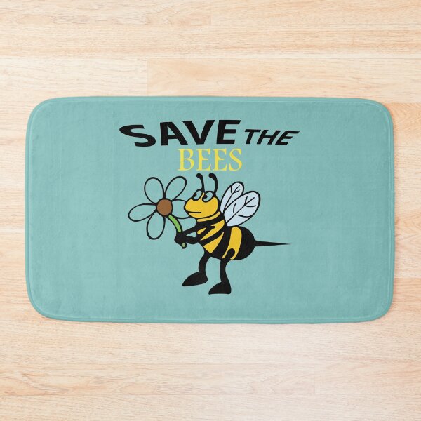 Item preview, Save the bees shits, save the bees phone cases, save the bees hats, save the bees shower curtain, save the bees backpack  designed and sold by Poussyarts.