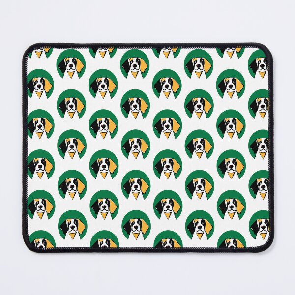 Item preview, Dog Portrait in Green Background. designed and sold by Belartee.