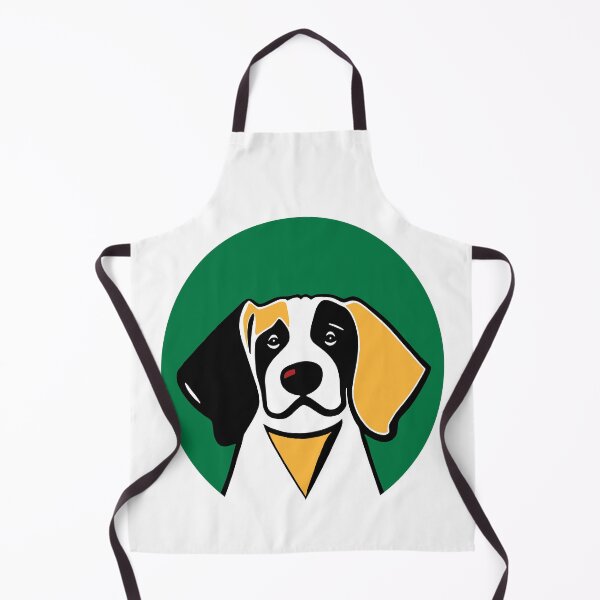 Item preview, Dog Portrait in Green Background. designed and sold by Belartee.