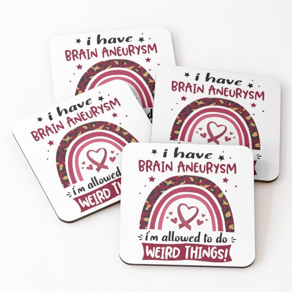 Item preview, Brain Aneurysm Awareness - I have Brain Aneurysm i am allowed to do Weird Things! designed and sold by KirstybShop.