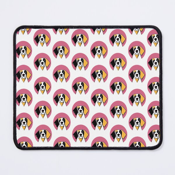 Item preview, Dog Portrait in Pink Background. designed and sold by Belartee.