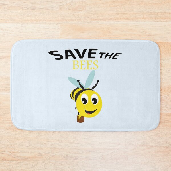 Item preview, Save the bees shits, save the bees phone cases, save the bees hats, save the bees shower curtain, save the bees backpack  designed and sold by Poussyarts.